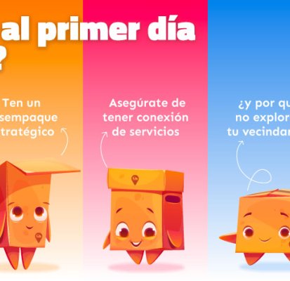 7 consejos para el primer día en tu nuevo hogar